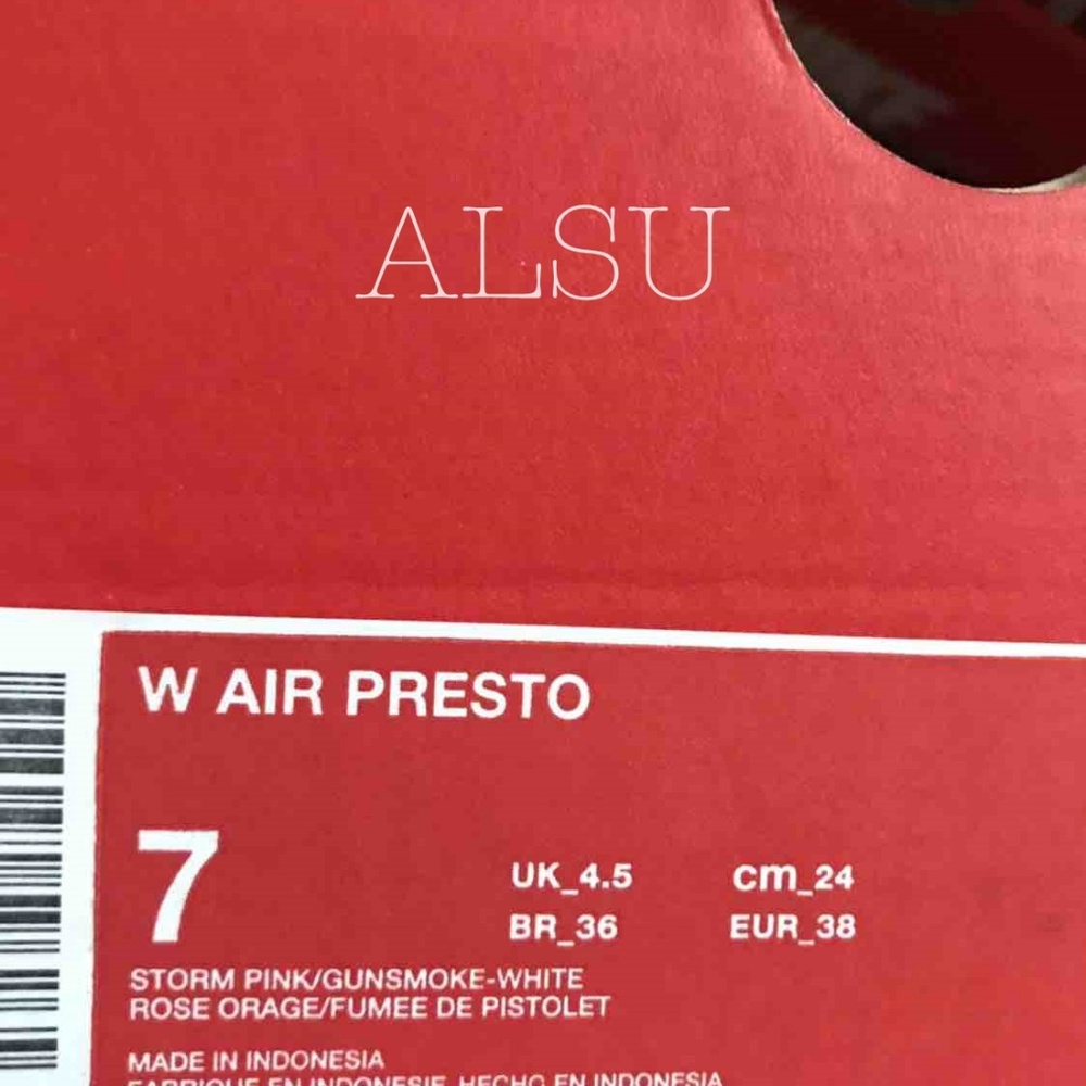 NWT Nike Air Presto Storm Pink W AUTHENTIC - Picture 7 of 8